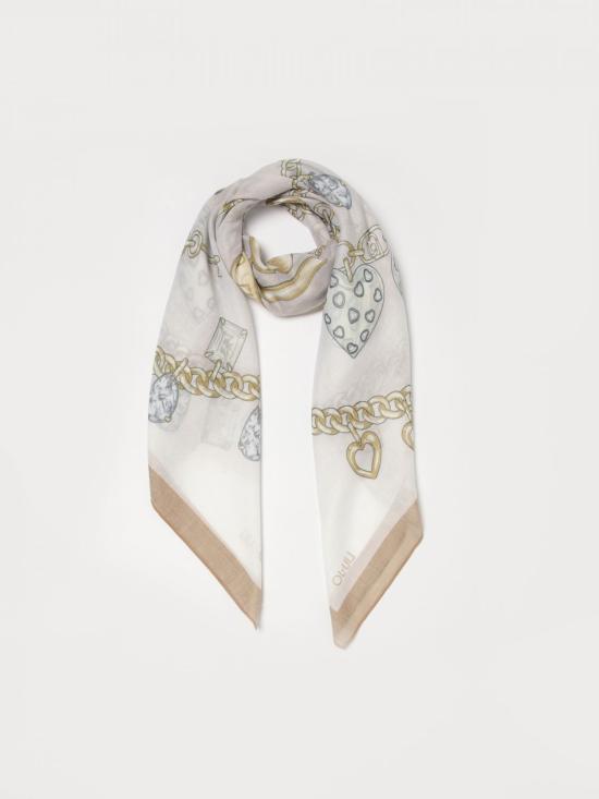 26SS 리우조 머플러/스카프 2A6054T2745 00005 Natural - LIU JO