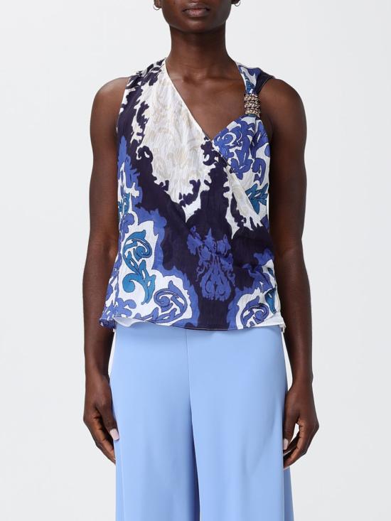 26SS H 꾸뛰르 블라우스 HM32264660 BLUETTE Royal Blue