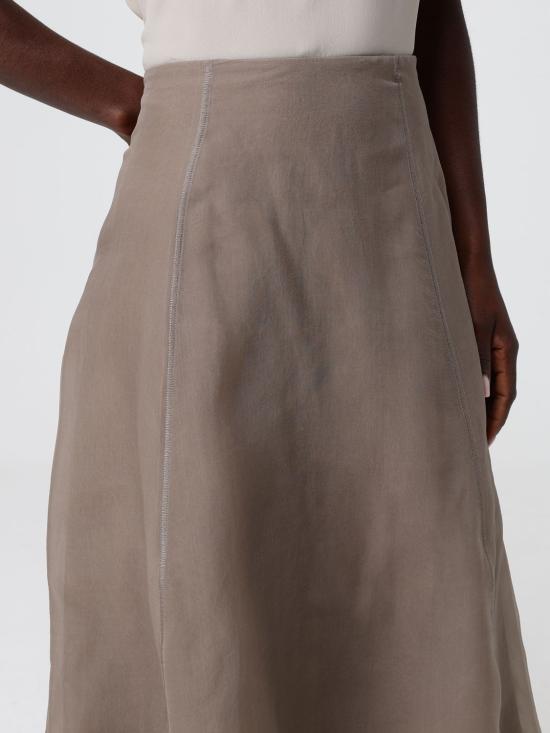 26SS 브루넬로 쿠치넬리 스커트 MF940G3877 C8909 Brown - BRUNELLO CUCINELLI