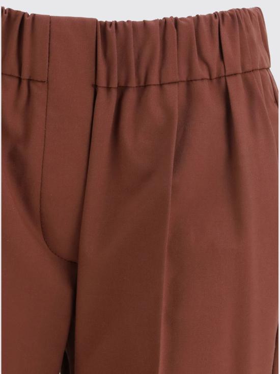 26SS 브루넬로 쿠치넬리 스트레이트 팬츠 M0F70P1673 C9092 Red - BRUNELLO CUCINELLI