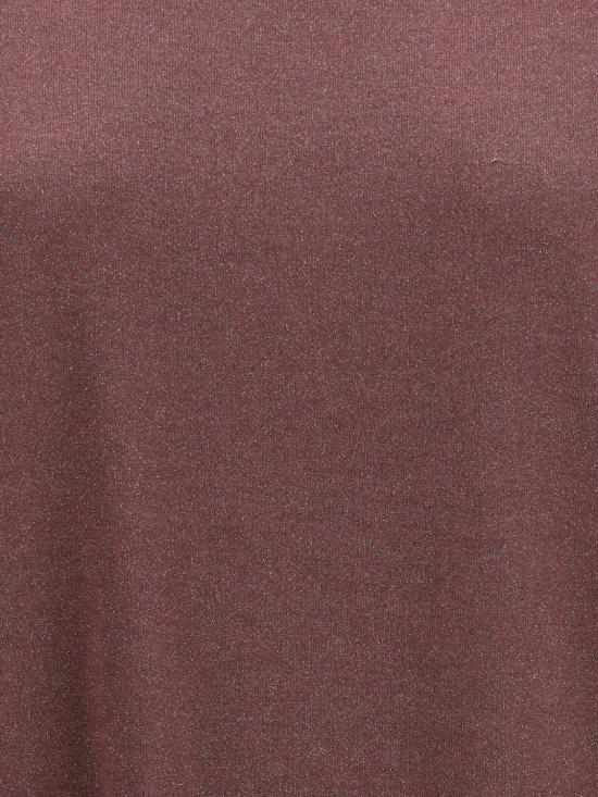 26SS 브루넬로 쿠치넬리 스파클링 캐시미어 실크 니트 티셔츠 M41810000 C9275 Red - BRUNELLO CUCINELLI