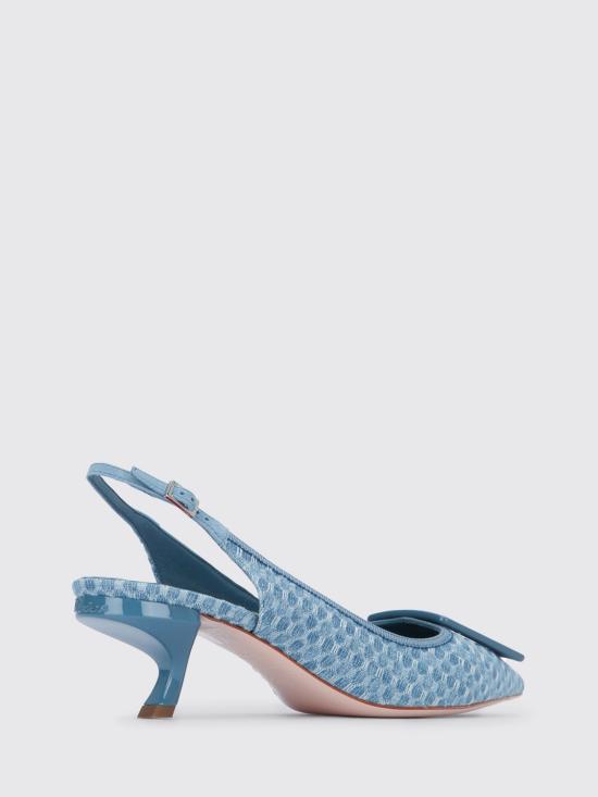 26SS 로저비비에 힐/펌프스 RVW63844590UVS U006 Gnawed Blue - ROGER VIVIER