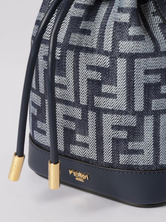 26SS 펜디 토트백 8BS109AWVA F0NAP Blue - FENDI