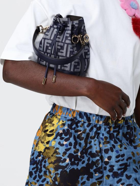 26SS 펜디 토트백 8BS109AWVA F0NAP Blue - FENDI