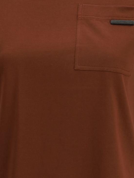 26SS 브루넬로 쿠치넬리 반팔 티셔츠 M0T81EC710 C9092 Red - BRUNELLO CUCINELLI