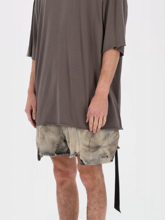 26SS 다크쉐도우 반팔 티셔츠 DU01F4259RN 34 Brown - DRKSHDW