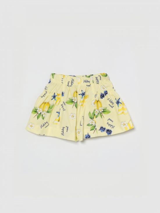 26SS [키즈] 모나리자 쇼츠/버뮤다 11G4177624 0014 Yellow - MONNALISA