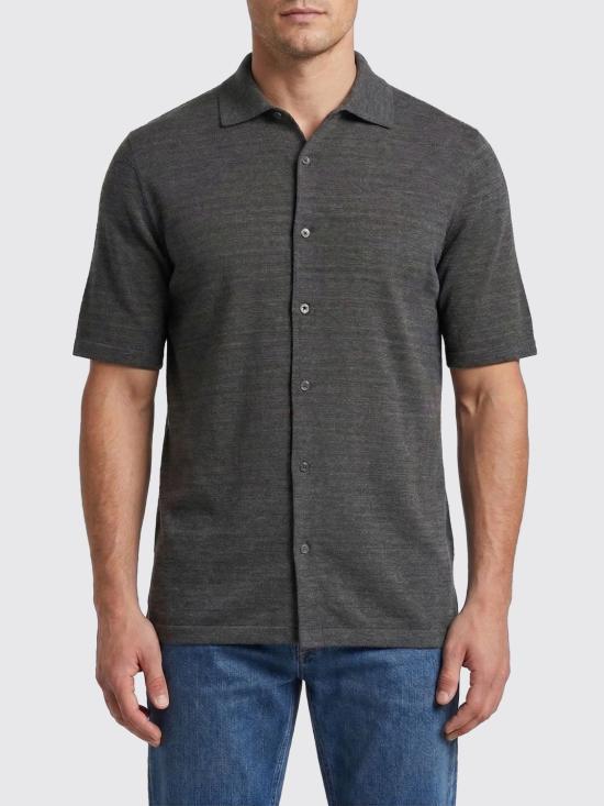 26SS 브루넬로 쿠치넬리 셔츠 MR8276684 C001 Grey