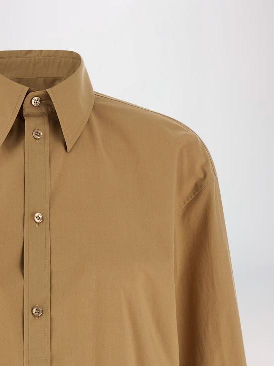 26SS 생로랑 셔츠 865483YZ9GB 2100 Brown - SAINT LAURENT