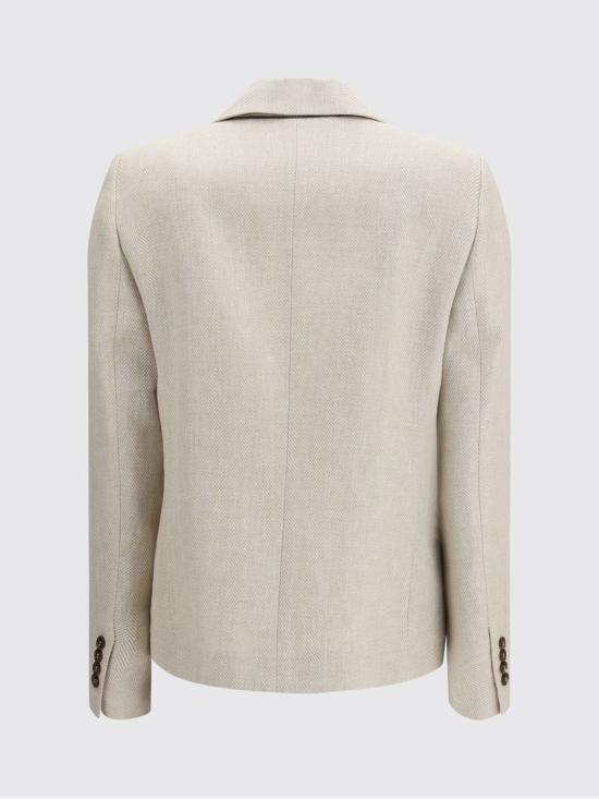 26SS 브루넬로 쿠치넬리 자켓 MH5287413 C001 Beige - BRUNELLO CUCINELLI