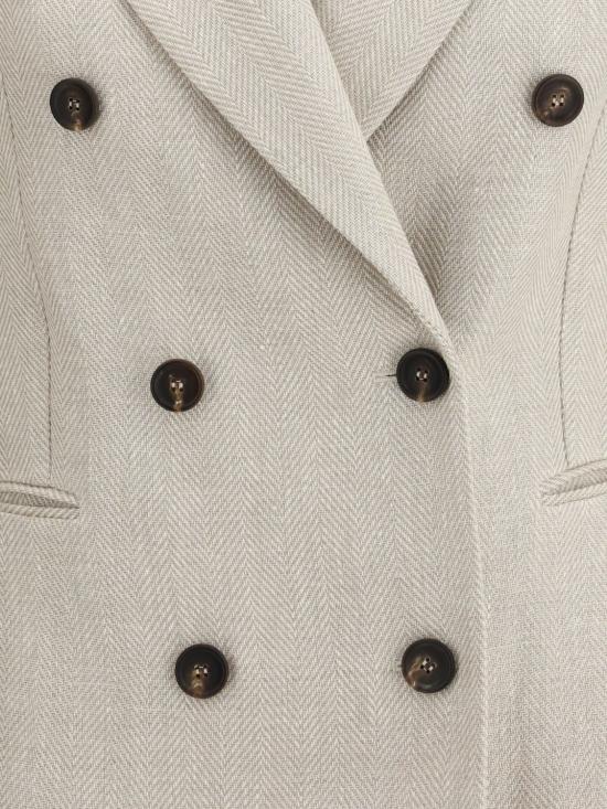 26SS 브루넬로 쿠치넬리 자켓 MH5287413 C001 Beige - BRUNELLO CUCINELLI