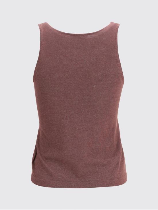 26SS 브루넬로 쿠치넬리 민소매 티셔츠 M41848600 C9275 Strawberry - BRUNELLO CUCINELLI