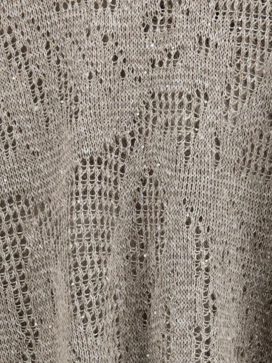 26SS 브루넬로 쿠치넬리 스웨터 MDT771009 C9089 Mud - BRUNELLO CUCINELLI