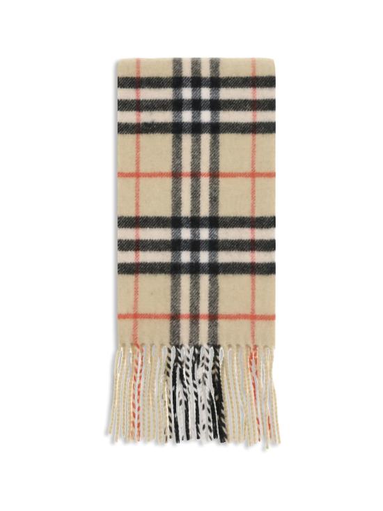  버버리 머플러/스카프 얇은 캐시미어 체크 스카프