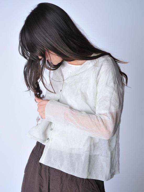  앨범 디 파밀리아 가디건 앨범 Di Famiglia 코튼 스틸 카디건 - ALBUM DI FAMIGLIA