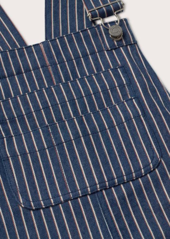  띵킹 뮤 숏 원피스 씽킹 무 라파엘라 레일웨이 스트라이프 드레스 - THINKING MU