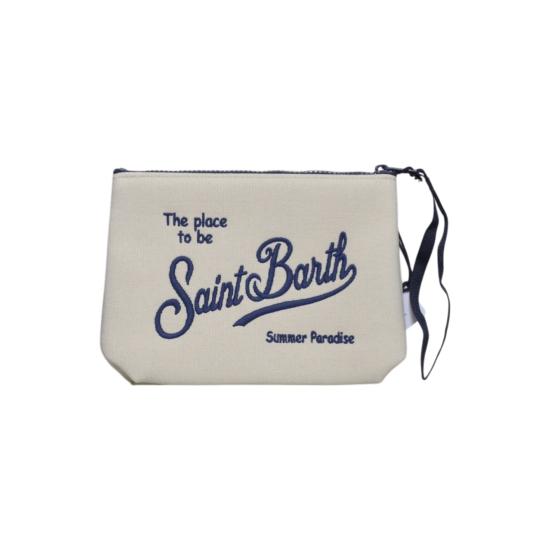 26SS 세인트바쓰 클러치/파우치 ALI0047 00196L1161 Panna blu
