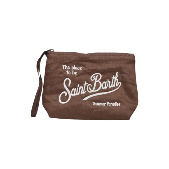 26SS 세인트바쓰 클러치/파우치 ALI0051 01279L18EMB Brown