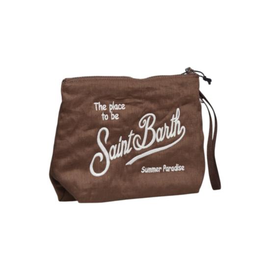 26SS 세인트바쓰 클러치/파우치 ALI0051 01279L18EMB Brown - MC2 SAINT BARTH