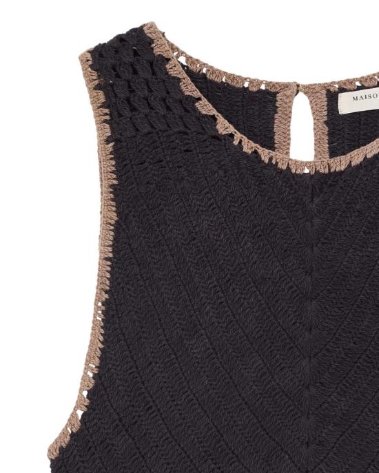  메종 호텔 민소매 티셔츠 제이드 탑 - MAISON HOTEL