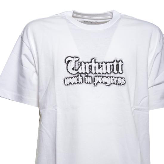 26SS 칼하트 WIP 반팔 티셔츠 I036236 02XX White - CARHARTT WIP