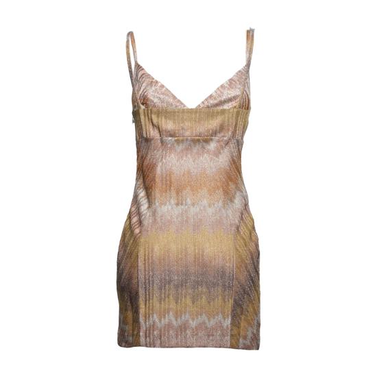 26SS 미소니 숏 원피스 DS26SG1XBR014S S10C0 Golden - MISSONI