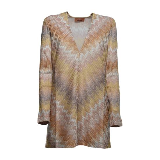 26SS 미소니 미디 원피스 DS26SG07BR014S S10C0 Golden