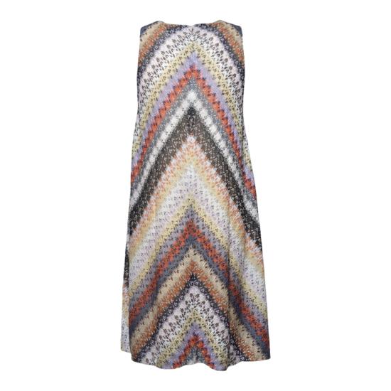 26SS 미소니 미디 원피스 DS25WG1ZBR012O SM9R4 Blue - MISSONI