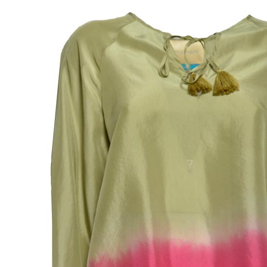 26SS 모모니 블라우스 261MMOBL00626110MO 7455 Verde rosa - MOMONI