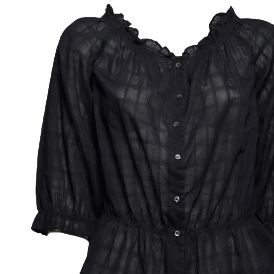 26SS 아스페시 블라우스 5452M060 45241 Black - ASPESI