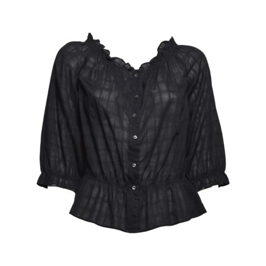 26SS 아스페시 블라우스 5452M060 45241 Black