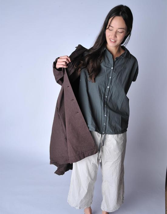  앨범 디 파밀리아 코트 코튼 캔버스 이지 - ALBUM DI FAMIGLIA