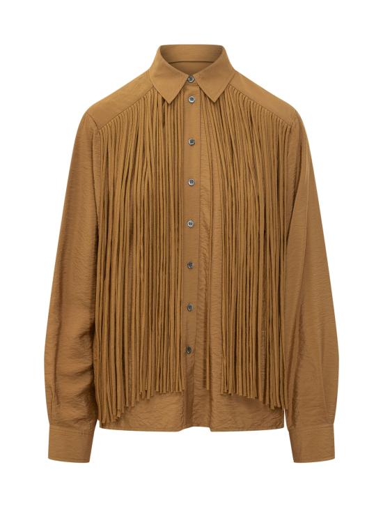 26SS 핑코 셔츠 106824A3AY L25 BRONZO