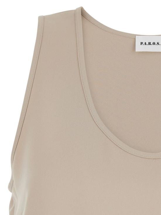 26SS 파로쉬 민소매 티셔츠 D313080PANTY26004 BEIGE - PAROSH