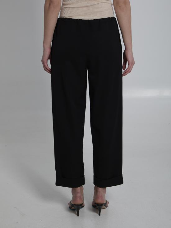 26SS 더로우 스트레이트 팬츠 10772W4369 BLK BLACK - THE ROW