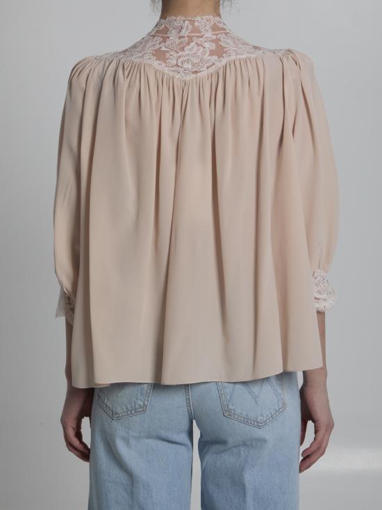 26SS 끌로에 블라우스 CH26SHT38005 6H6 PINK - CHLOE