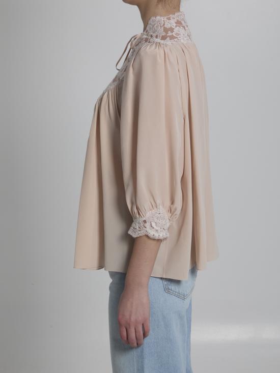 26SS 끌로에 블라우스 CH26SHT38005 6H6 PINK - CHLOE