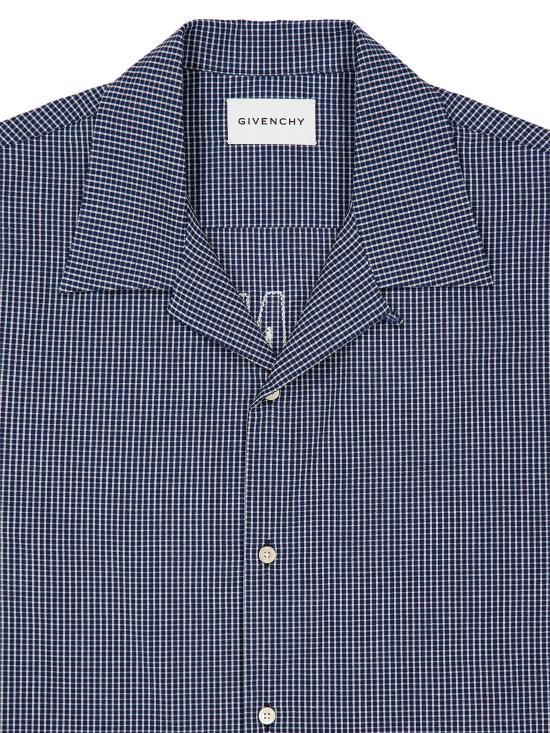 26SS 지방시 반팔 셔츠 BM616J16BG 114 BLUE - GIVENCHY