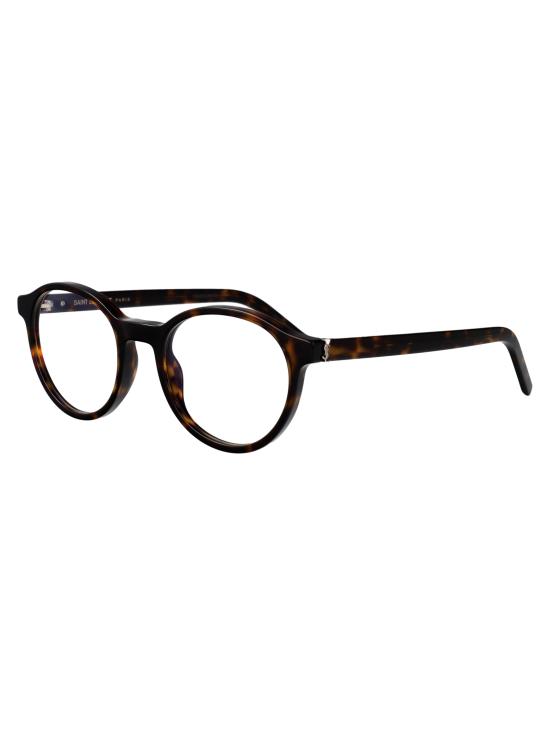 26SS 생로랑 안경 SL M163 002 HAVANA HAVANA TRANSPARENT - SAINT LAURENT