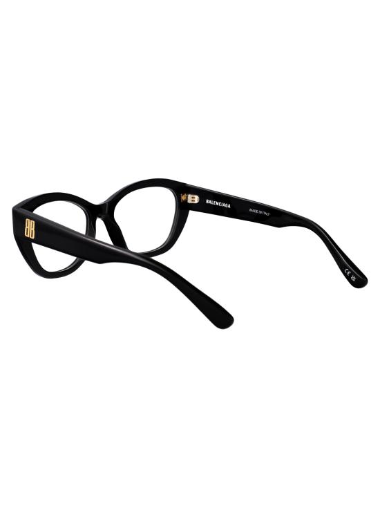 26SS 발렌시아가 안경 BB0481O 001 BLACK BLACK TRANSPARENT - BALENCIAGA