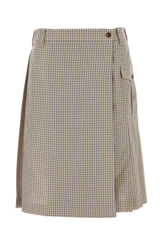 26SS 미우미우 미디 스커트 MG2642SOOO19CW F0036 CHECKED