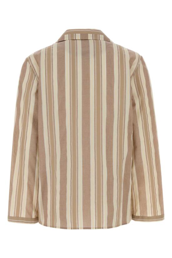 26SS 생로랑 셔츠 857276Y2N58 2726 STRIPPED - SAINT LAURENT