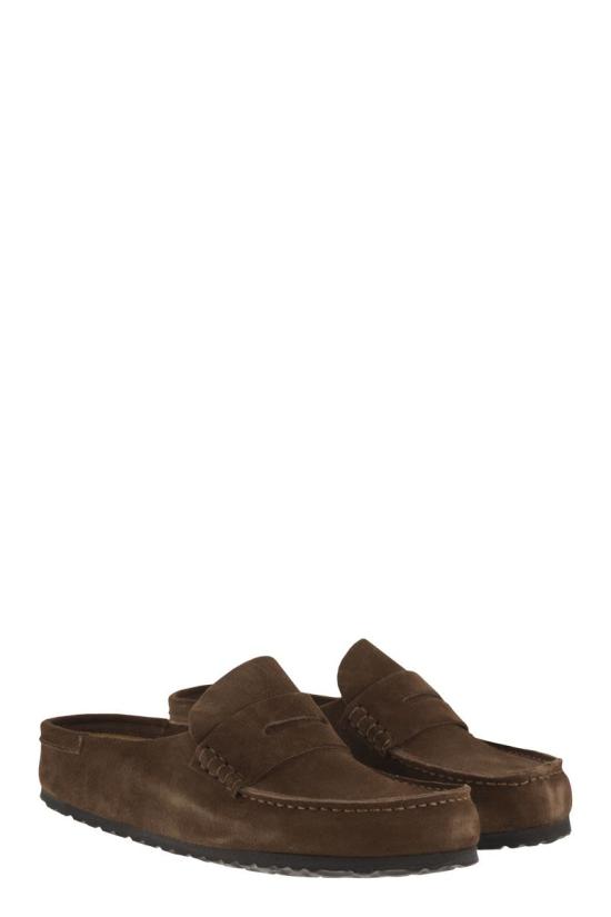 26SS 버켄스탁 뮬/슬리퍼 1031701 CARAFE DARK BROWN - BIRKENSTOCK