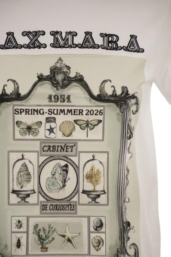 26SS 막스마라 반팔 티셔츠 2611941062600 020 WHITE - MAX MARA