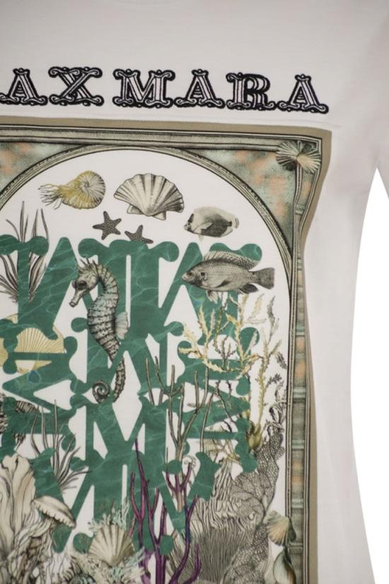 26SS 막스마라 반팔 티셔츠 2611941062600 019 WHITE - MAX MARA