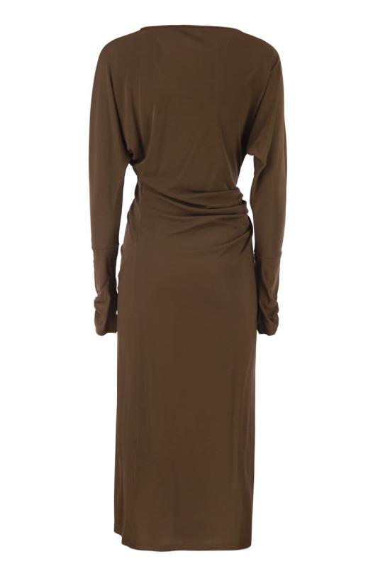 26SS 막스마라 롱 원피스 2616621022600 002 BROWN - MAX MARA