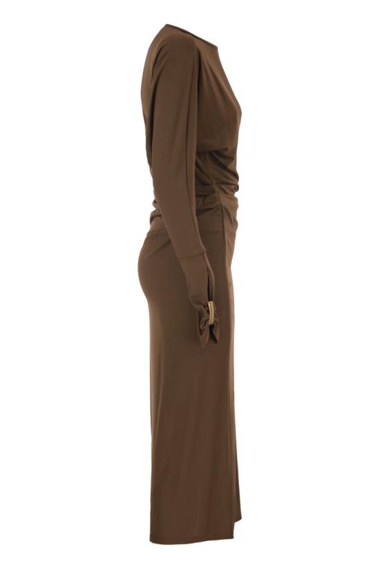 26SS 막스마라 롱 원피스 2616621022600 002 BROWN - MAX MARA