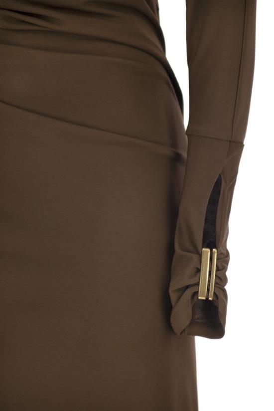 26SS 막스마라 롱 원피스 2616621022600 002 BROWN - MAX MARA