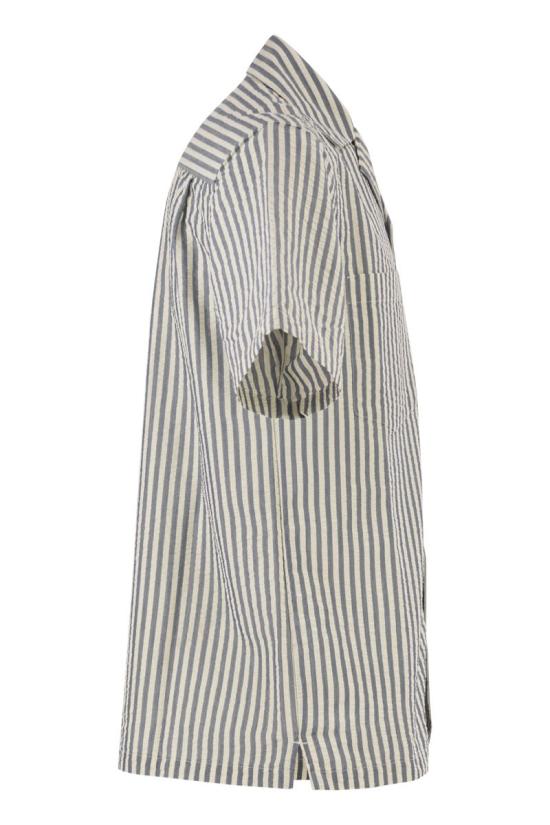 26SS 칼하트 WIP 숏슬리브 레벨 셔츠 I036203 3K5XX BLUE WHITE - CARHARTT WIP