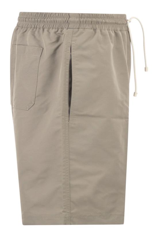 26SS 브루넬로 쿠치넬리 로고 스윔 팬츠 MW817043 CXX37 KHAKI - BRUNELLO CUCINELLI